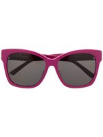 Balenciaga Eyewear lunettes de soleil à monture carrée - Rose