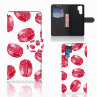 Huawei P30 Pro Book Cover Pink Macarons - thumbnail