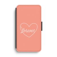 Forever heart: iPhone XS Max Flip Hoesje