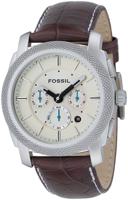 Horlogeband Fossil FS4437 Leder Bruin 24mm - thumbnail