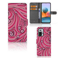 Xiaomi Redmi Note 10 Pro Hoesje Swirl Pink