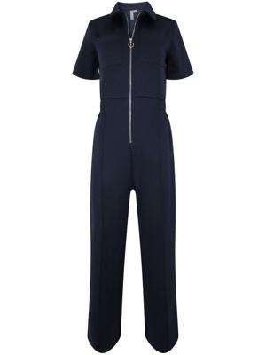Sweaty Betty Retro jumpsuit met rits - Blauw