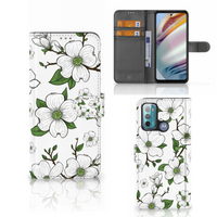 Motorola Moto G60 Hoesje Dogwood Flowers - thumbnail