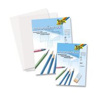 2x blokken transparant overtrekpapier A4   -