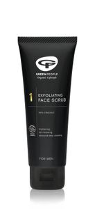 Men face scrub exfoliating