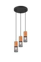 Trio Vide hanglamp Tosh 3-lichts 304330332