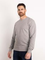 Petrol Industries Essential Crewneck Sweat Light Grey Melee - XXXL
