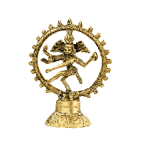 Shiva Nataraj Messing (20 cm)