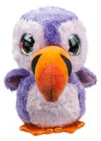 Lumo Stars knuffel Lumo Puffin Luna paars 15 cm