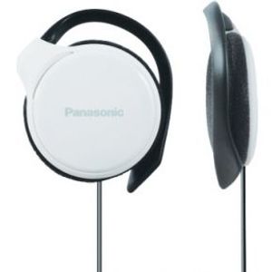 Panasonic RP-HS46E-W hoofdtelefoon/headset Hoofdtelefoons oorhaak Zwart, Wit