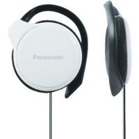 Panasonic RP-HS46E-W hoofdtelefoon/headset Hoofdtelefoons oorhaak Zwart, Wit - thumbnail