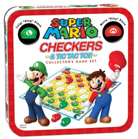USAopoly Super Mario Dammen Collector's Game