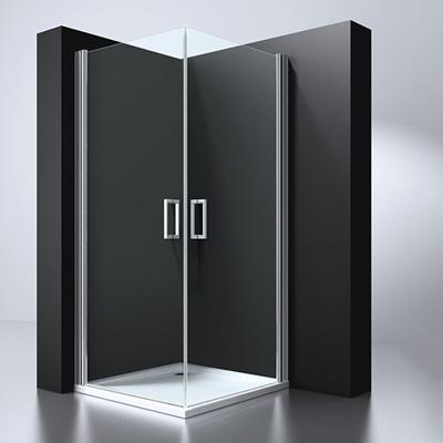 Douchecabine Erico Vierkant Hoekinstap Draaideur 100x100x190cm Antikalk Helder Glas Chroom Profiel 6mm Veiligheidsglas Easy Clean Douchecabine Erico Vierkant Hoekinstap Draaideur 100x100x190cm Antikalk Helder Glas Chroom Profiel 6mm Veiligheidsglas Easy Clean
