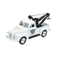 Speelgoedauto Chevrolet 1953 stepside takelwagen wit 1:34   -