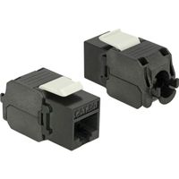 Keystone Module RJ45 jack > LSA Cat.6A UTP Keystone module