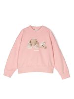 Palm Angels Kids sweat à imprimé graphique - Rose