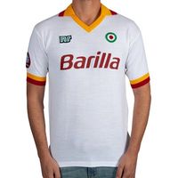 NR Nicola Raccuglia - AS Roma Retro Uitshirt 1986-1987 + Nummer 7 (Con