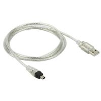 USB A Male to Firewire 400 Male Cable, 150CM - thumbnail