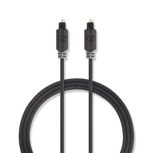 Optische Audiokabel | Toslink male - Toslink male | 2,0 m | Antraciet [CABW25000AT20]