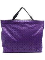 Bao Bao Issey Miyake sac cabas en coton à empiècements géométriques - Violet