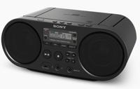 Sony ZS-PS50 FM radio Zwart