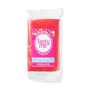 Tasty Me rolfondant - rood - 500 g