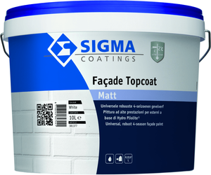 sigma facade topcoat matt donkere kleur 10 ltr