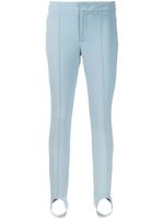 Moncler Grenoble pantalon fuseau à coupe slim - Bleu - thumbnail