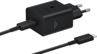 Samsung Super Fast Charging Oplader 45W Zwart + Usb C Kabel 1,8m Zwart Kunststof - thumbnail