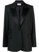 Zadig&Voltaire blazer Venus à simple boutonnage - Noir