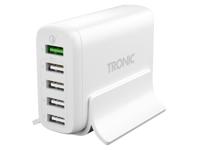 TRONIC USB-laadstation (Wit) - thumbnail