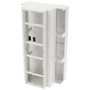 Hammond Electronics 1597DIN9MDH53 DIN-rail-behuizing Open 90 x 58 x 160 PPO Lichtgrijs 1 stuk(s)