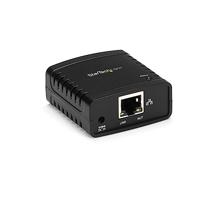 StarTech.com 10/100 Mbit/s Ethernet naar USB 2.0 netwerk printserver - Windows 10 - LPR - LAN USB printserver adapter (PM1115U2)