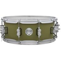 PDP Drums PD805504 Concept Maple Finish Satin Olive 14 x 5.5 inch snaredrum