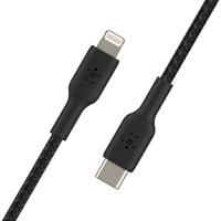 Belkin BOOSTCHARGE gevlochten USB-C naar Lightning kabel kabel 1 meter