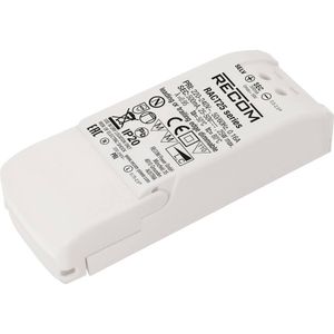 RECOM LED-driver 25 W 1050 mA 12 - 24 V/DC 1 stuk(s)