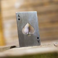 Schoppen Aas Flesopener