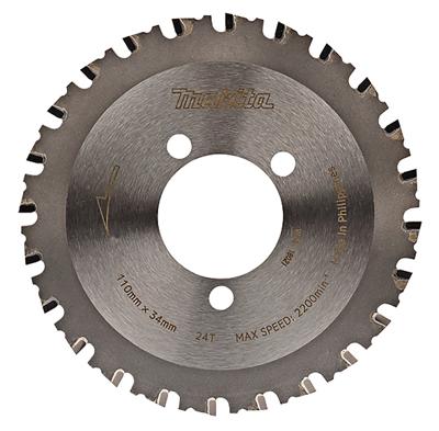 Makita E-11097 Cirkelzaagblad 110 x 34 x 1.5 mm Aantal tanden: 24 1 stuk(s)
