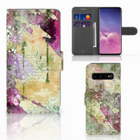 Hoesje Samsung Galaxy S10 Letter Painting