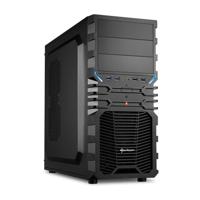 VG4-V - Towermodel - ATX - geen voeding - zwart, blauw - USBAudio