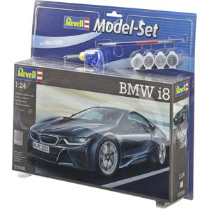 Revell Model Set BMW i8 Sportwagen miniatuur Montagekit 1:24