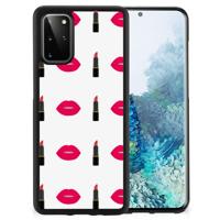 Samsung S20 Plus Bumper Case Lipstick Kiss