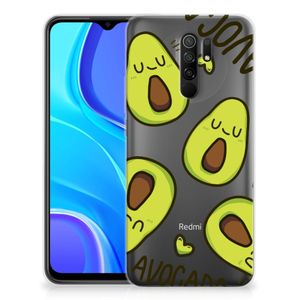 Xiaomi Redmi 9 Telefoonhoesje met Naam Avocado Singing