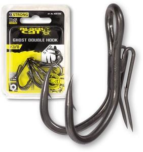 Black Cat Ghost Double Hook DG Coating 5st. 3/0