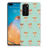 Huawei P40 TPU Hoesje Pups - thumbnail