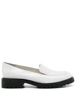 Sarah Chofakian mocassins Jockey en cuir - Blanc