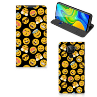 Xiaomi Redmi Note 9 Hoesje met Magneet Emoji - thumbnail