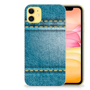 Apple iPhone 11 Silicone Back Cover Jeans