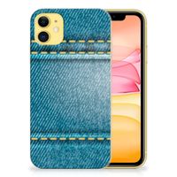 Apple iPhone 11 Silicone Back Cover Jeans - thumbnail