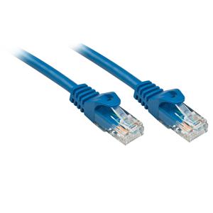 LINDY 48175 RJ45 Netwerkkabel, patchkabel CAT 6 U/UTP 5.00 m Blauw 1 stuk(s)